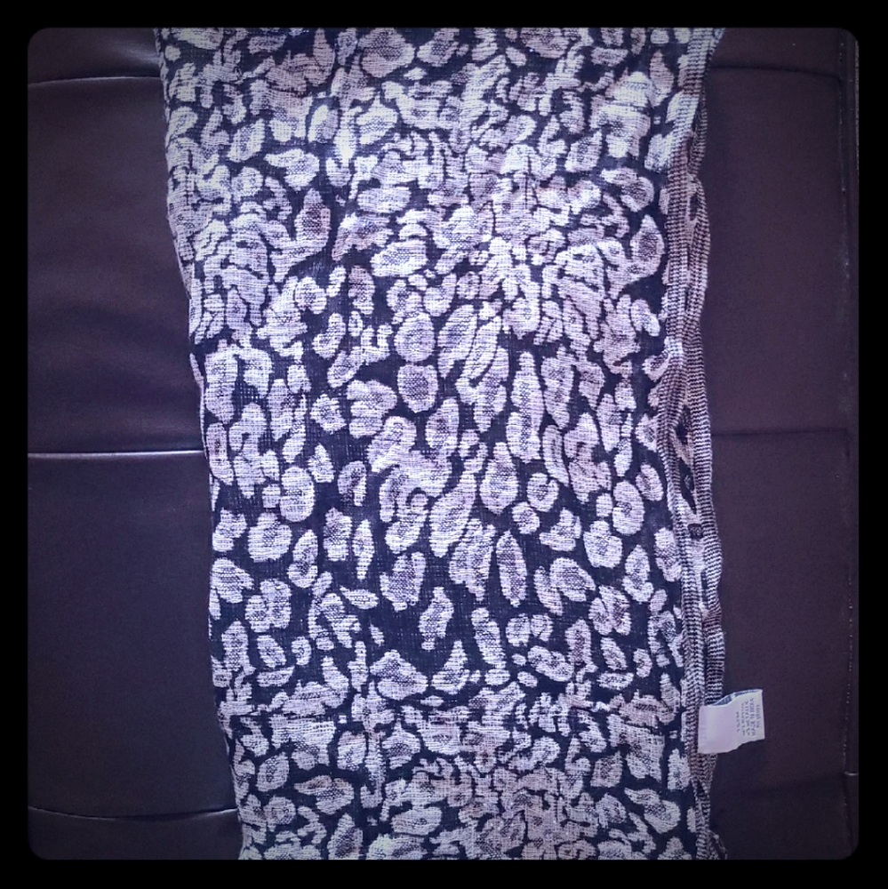 Leopard Print Scarf